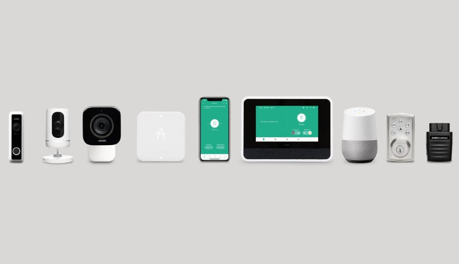 Vivint home security product line in Sacramento
